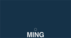 Desktop Screenshot of mingproductions.com